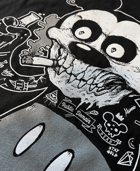 party mouse t-shirt closeup
