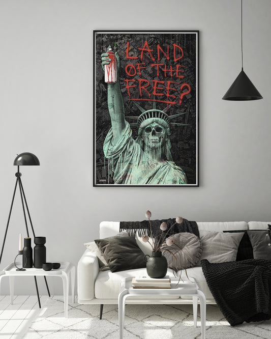 land of the free poster lifestyle photo