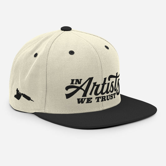 in artists we trust embroidered hat