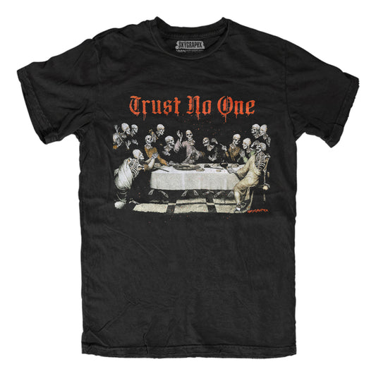 TRUST NO ONE LAST SUPPER T-SHIRT