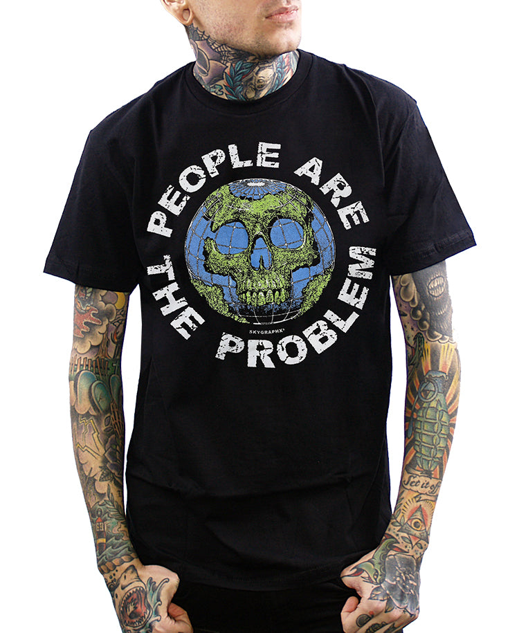 PEOPLE ARE THE PROBLEM T-SHIRT