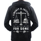 JUSTICE FOR $OME ZIP-UP HOODIE