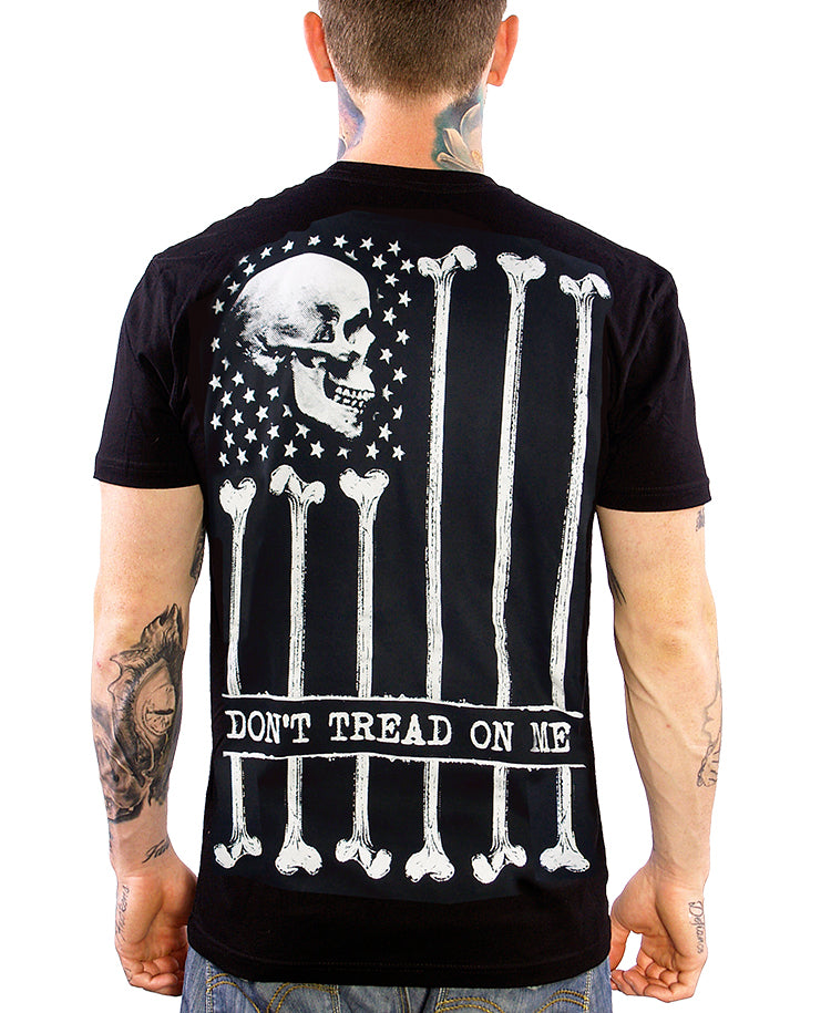 BONE FLAG "DON'T TREAD ON ME" T