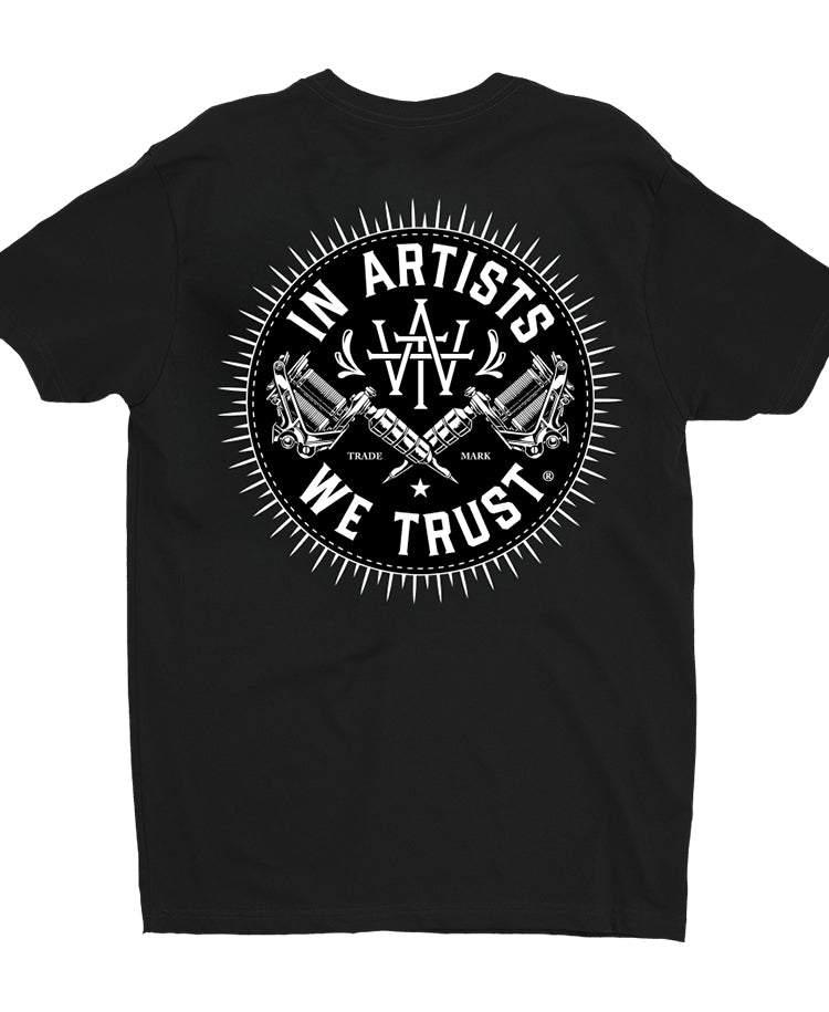 IN ARTISTS WE TRUST LOGO SEAL T-SHIRT