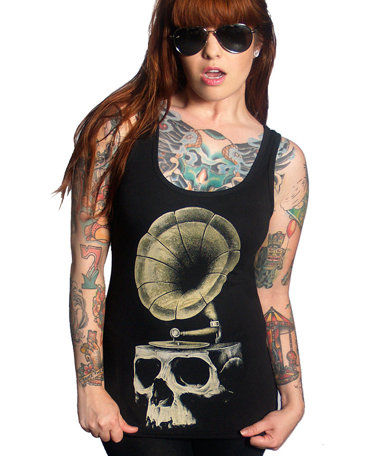 SONGS OF THE PAST WOMENS TANK TOP